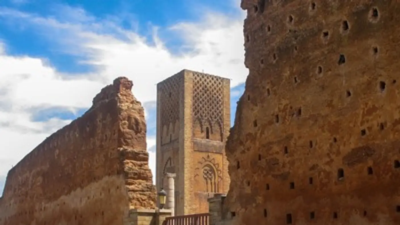 Oudayas and medina walk in Rabat – Hassan Tower in Rabat